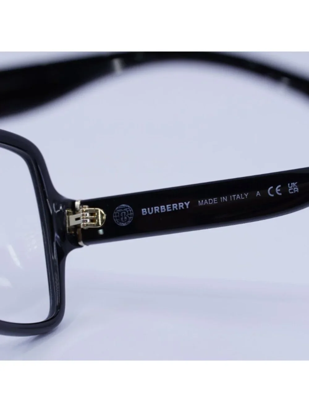 Burberry BE2374 3001 Eyeglasses Black 54mm Square Frame